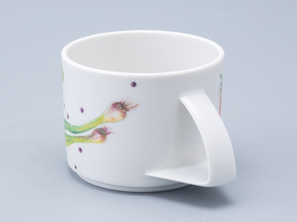 Чашка с блюдцем форма Баланс рисунок Мамина дача, арт. 81.34399.00.1, 