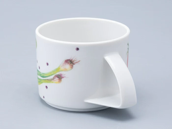 Чашка с блюдцем форма Баланс рисунок Мамина дача, арт. 81.34399.00.1, 