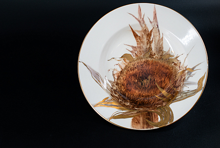 Тарелка 210 мм Позднее солнце, на форме Премиум, арт 40.03269.00.1