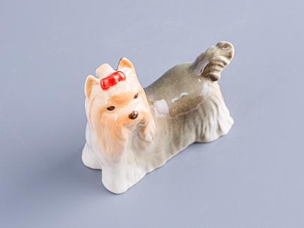 Скульптура Йоркширский терьер арт. 82.70766.00.1