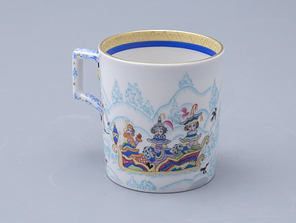 Сервиз чайный форма Гербовая рисунок Зимние забавы, 4 персоны 10 предметов арт. 81.20899.00.1