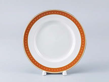 Тарелка мелкая 180 мм форма Гладкая рисунок Русский стиль, арт. 80.98814.00.1