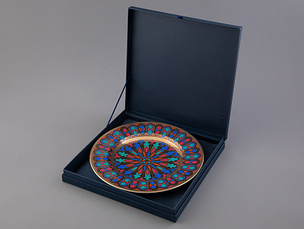 Тарелка декоративная 270 мм Европейская, в подарочной упаковке, рисунок Готическая 2 арт. 81.25624.00.1