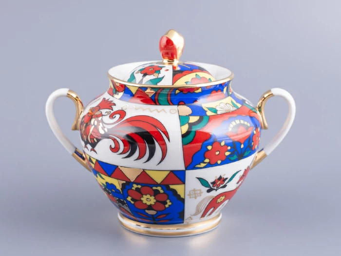 Сахарница форма Весенняя Народные Узоры арт. 80.60811.00.1, 