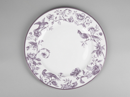 Тарелка мелкая 270 мм форма Европейская - 2 рисунок Monplaisir Violet арт. 80.37453.00.1