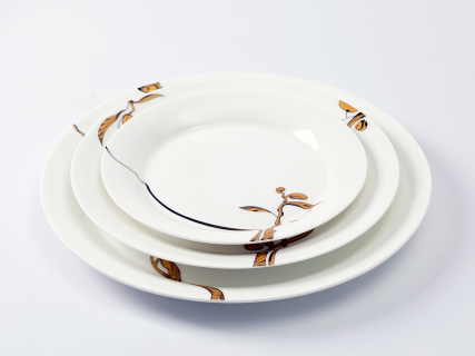 Сервиз столовый на 6 персон, 24 предметов, форма Юлиана, рисунок Лидия, арт 81.33227.00.1, 