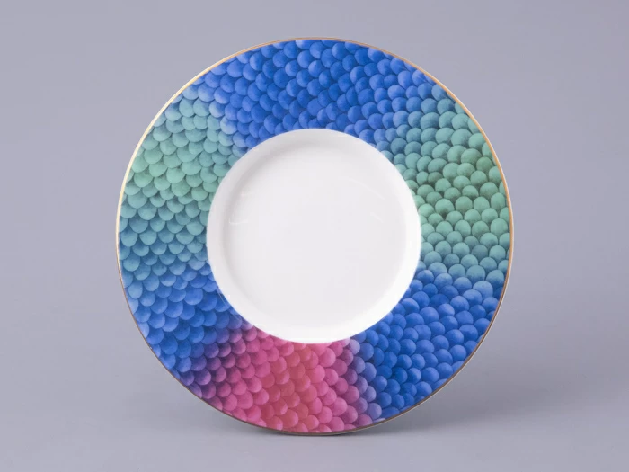 Подарочный набор Бокал с блюдцем и крышкой, форма top, рисунок Лунный змей, арт. 81.32798.00.1, 