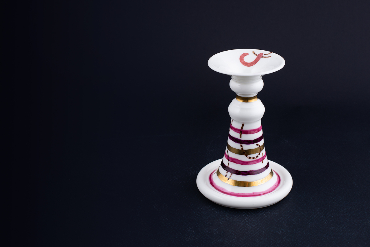 Подсвечник высокий Праздник, на форме Классика, арт 60.01209.00.1, 