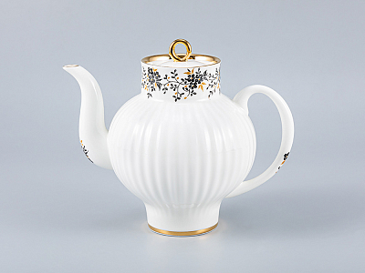 Сервиз чайный Волна Тонкие веточки, 6 персон 20 предметов, арт. 81.20897.00.1