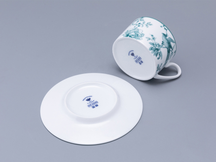 Чашка с блюдцем форма Соло Рисунок Monplaisir Green, арт. 81.32898.00.1, 