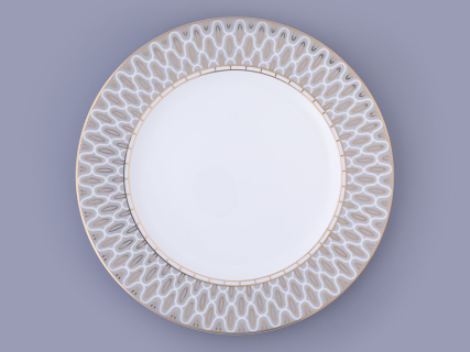 Сервиз столовый на 6 персон 18 предметов форма Премиум рисунок Саламандра Грей, арт. 81.31632.00.1, 