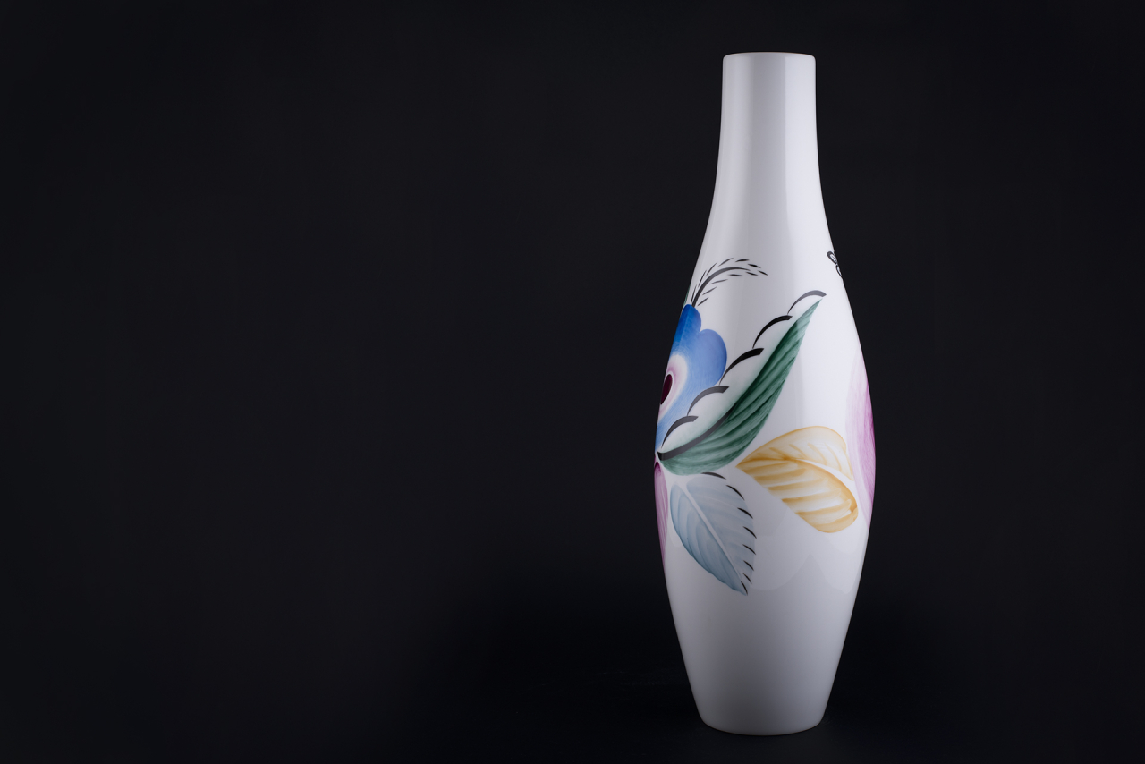 Ваза Синий Сад на форме Высокая, арт 60.13530.00.1, 