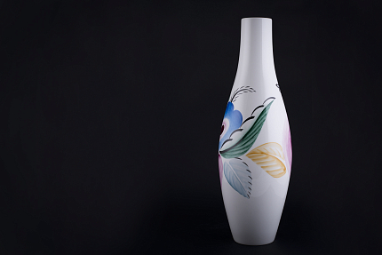 Ваза Синий Сад на форме Высокая, арт 60.13530.00.1