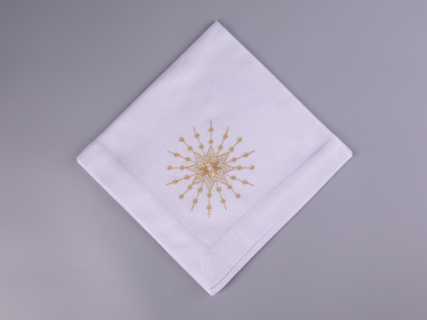 Подарочный набор салфеток 45х45 с вышивкой Звезда (2 шт) арт. 41.00302.01, 
