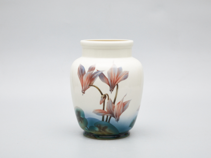 Ваза рисунок Цикламен, форма Китайская малого размера, арт 80.63514.00.1, 