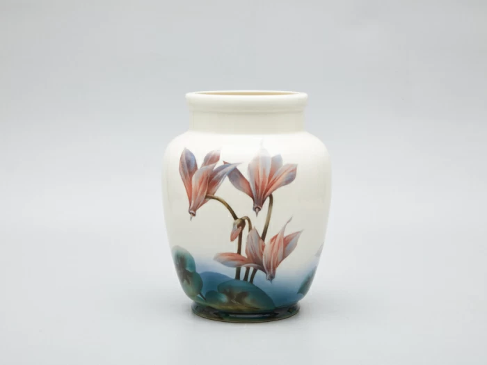 Ваза рисунок Цикламен, форма Китайская малого размера, арт 80.63514.00.1, 