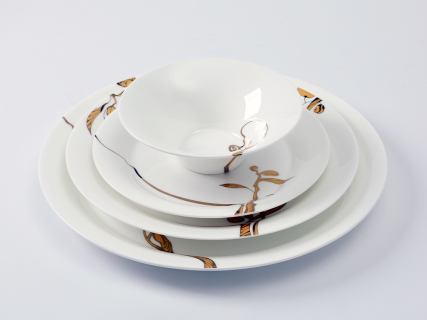 Сервиз столовый на 6 персон, 24 предметов, форма Юлиана, рисунок Лидия, арт 81.33227.00.1, 