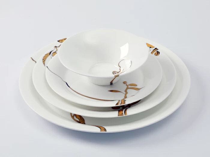 Сервиз столовый на 6 персон, 24 предметов, форма Юлиана, рисунок Лидия, арт 81.33227.00.1, 