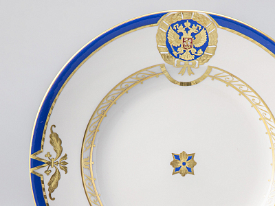 Сервиз чайный Александрия Золотой орел, 6 персон 21 предмет, арт. 81.14863.01.1