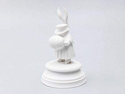 Скульптура Одиннадцатый гость Белый арт. 82.65369.00.1