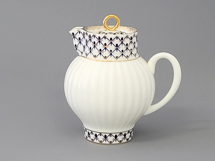 Сливочник 270 мл., форма Волна, рисунок Кобальтовая сетка 270 мл, арт. 80.06536.00.1