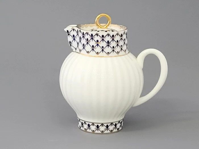 Сливочник 270 мл., форма Волна, рисунок Кобальтовая сетка 270 мл, арт. 80.06536.00.1, 