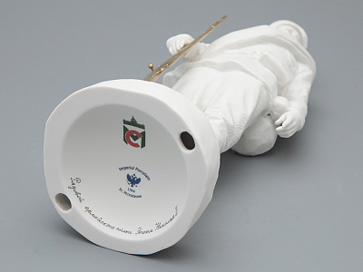 Скульптура Рядовой армейского полка эпохи Николая II, в подарочной упаковке, рисунок Белый бисквит, арт 81.33424.00.1