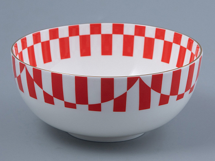 Салатник 160 мм Восточная рисунок Да и нет Красный арт. 80.44740.00.1