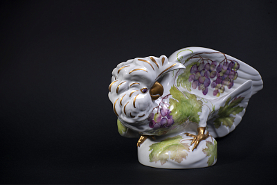 Скульптура Виноградный Джо на форме Какаду молуккский, арт 62.14110.00.1