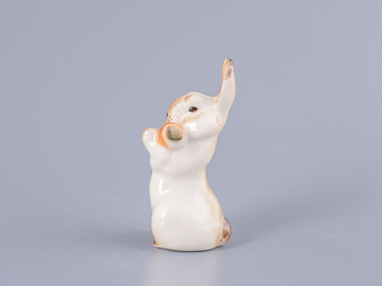 Скульптура Заяц с морковкой № 4 арт. 82.01965.00.1, 