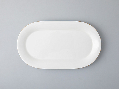 Сервиз столовый форма Юлиана рисунок Золотая лента 2 на 6 персон 24 предмета арт. 81.31686.00.1