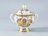 Сервиз кофейный, форма Классическая-2, рисунок Золотые бабочки, 6 персон 20 предметов  арт. 81.13777.00.1, 