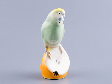Скульптура форма Волнистый попугайчик рисунок Кеша арт. 82.77224.00.1