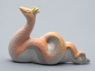 Скульптура форма Королева змей Рыжая, арт 82.74497.00.1