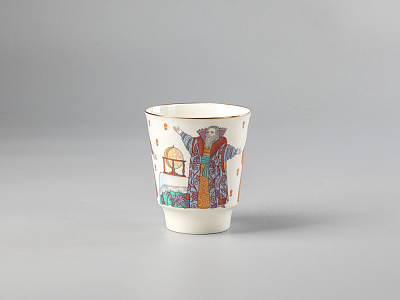 Трехпредметный комплект 165 мл форма Майская рисунок Царь Федор Иоаннович арт. 81.31364.00.1