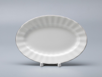 Сервиз столовый форма Нега рисунок Платиновая  лента, 6 персон 24 предмета арт. 81.30716.00.1, 