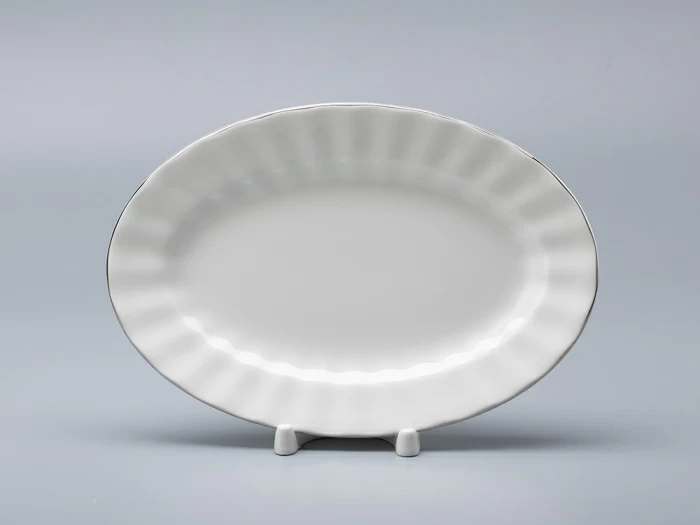 Сервиз столовый форма Нега рисунок Платиновая  лента, 6 персон 24 предмета арт. 81.30716.00.1, 