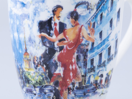 Бокал форма Вариации 450 мл рисунок Шпильки на Невском, арт 80.69966.00.1, 