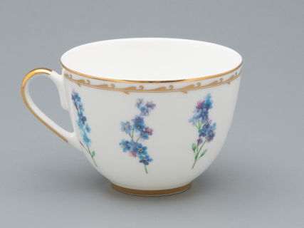 Чашка с блюдцем чайная форма Весенняя 2 рисунок Улыбка флоры 3, арт. 81.34137.00.1, 