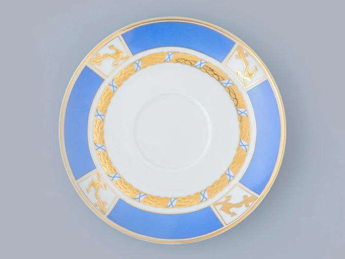 Чашка с блюдцем чайная форма Банкетная рисунок Кронштадт, арт. 81.32241.00.1, 