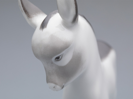 Скульптура Ослик стоящий арт. 82.00965.00.1, 