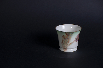 Чашка с блюдцем Татьянин день на форме Юлия, рисунок 2