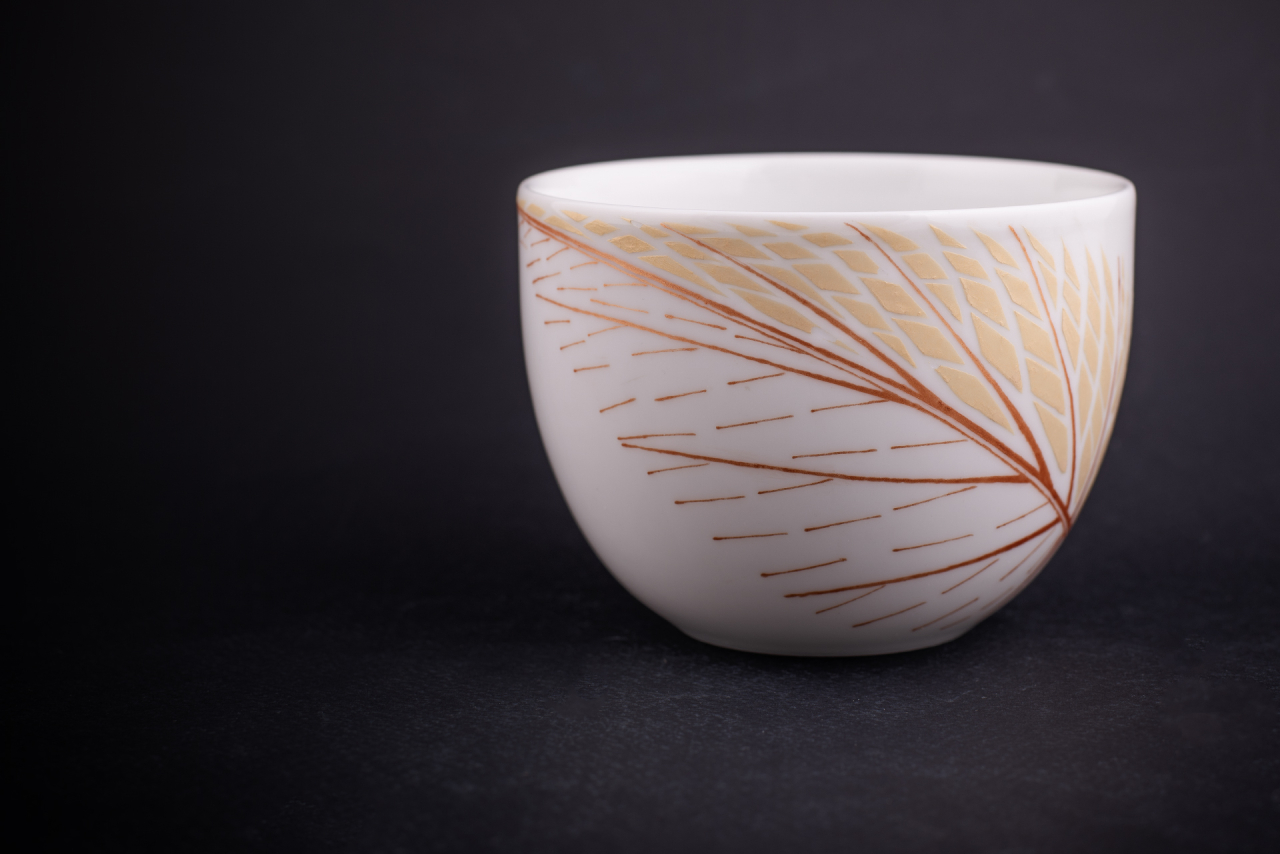 Чашка для бульона, рисунок Сентябрь, форма Молодежная, арт 70.02006.00.1, 