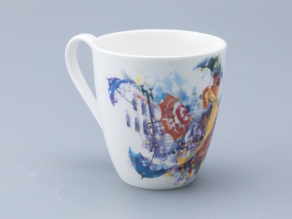 Бокал 450 мл форма Вариации рисунок Летающие зонтики  арт. 80.01241.00.1, 