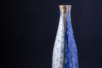 Ваза Раскрытие на форме Бутыль большой размер арт 60.08972.00.1