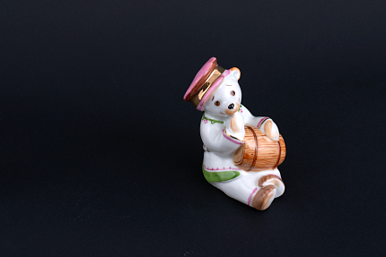 Скульптура Медвежонок с бочонком, рисунок Сластена, арт 62.10195.00.5