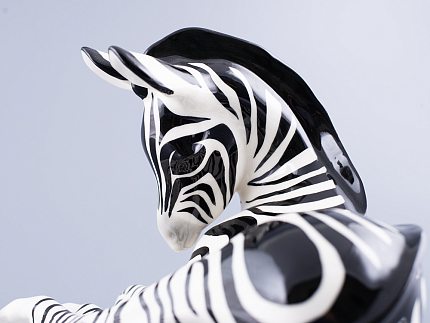 Скульптура Зебра больщой размер арт. 82.02814.00.1