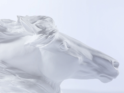 Скульптура форма Фаворит рисунок Белый, арт 82.09512.00.1