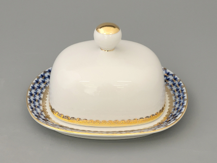 Масленка Прямоугольная Кобальтовая сетка арт. 80.09992.00.1, 