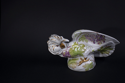 Скульптура Виноградный Джо на форме Какаду молуккский, арт 62.14110.00.1